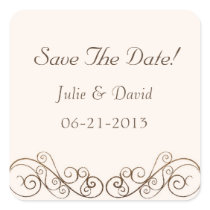 Antique Wedding Save The Date