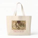 Antique World Map, 1720 (Guillaume de L'Isle) Tote Bags