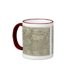 Antique World Map by Sebastian Münster circa 1560 Mugs