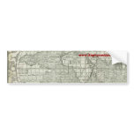 Antique World Map - Mid 1500's - Sebastian Münster bumper stickers