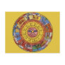 Antique Zodiac Wheel, Vintage Celestial Astrology Post Card