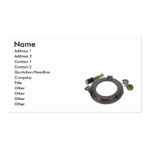 AntiquePortholeTelescopeSunDial110510, Name, Ad... Business Card