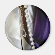 Antiques and Pearls Fridge Magnets