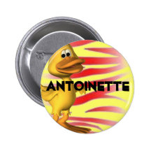 Antoinette Pinback Button