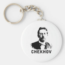 Anton Chekhov Keychain