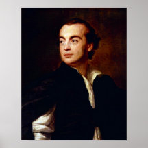 Anton Raphael Mengs - Portrait of a man Posters
