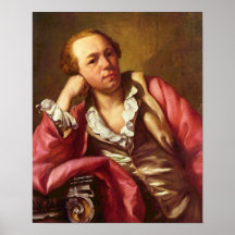 Anton Raphael Mengs - Portrait of an architect Print