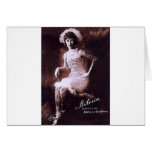 Antonia the Tattooed Lady Greeting Card