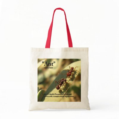 Ants & Attitude - Budget Tote #2 Bag by bontondesigns