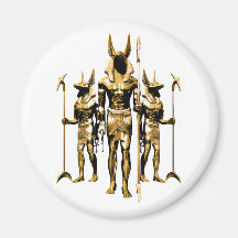Anubis Fridge Magnet