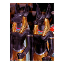 Anubis in Alabaster Postcards