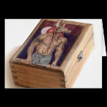 Anubis on wood: www.AriesArtist.com cards