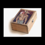 Anubis on wood: www.AriesArtist.com postcards