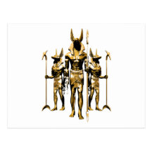 Anubis Postcard