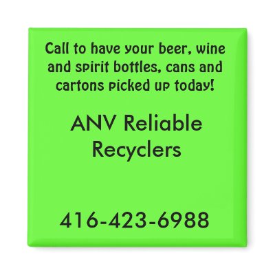 ANV Reliable Recyclers Magnet by ANVRRZ