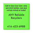ANV Reliable Recyclers magnets