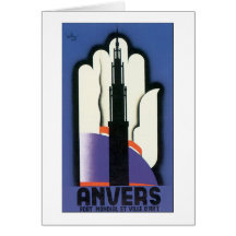 Anvers Port Mondial et Ville D Art Cards