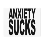 Anxiety Sucks Post Cards