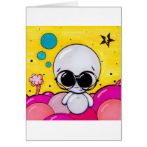 anxious greeting card