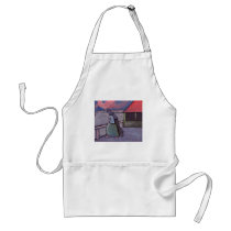 ANXIOUS TIMES FISHERWIVES WAITING APRON