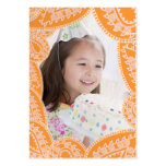 Any Age  Girls Birthday Photo Cards Business Card