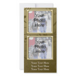 Any Occasion Classic Gold Swirl Photo Card, Family