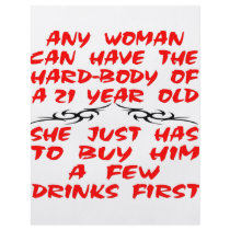 Any Woman Can Have Hard-Body Of A 21 Year Old Flyer Design