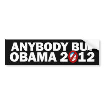 Anybody But Obama - 2012 Bumper Stickers