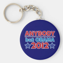 ANYBODY BUT OBAMA 2012 KEY CHAIN