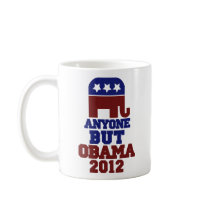 Anyone But Obama AntiObama 2012 Mugs