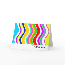 Anything But Grey With Curves Thank You Card