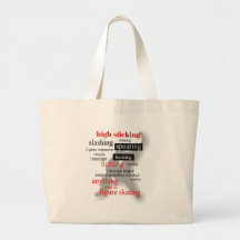 ANYTHING ELSE IS FIGURE SKATING CANVAS BAG