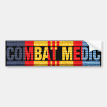 ANZAC Vietnam Medal COMBAT MEDIC Sticker Bumper Stickers