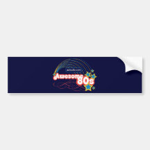 AOL Radio - Awesome '80s Bumper Sticker