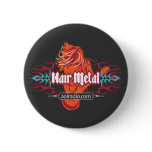 AOL Radio - Hair Metal Pinback Button
