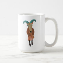 Aoudad Art Mug