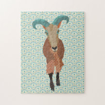 Aoudad Art Puzzle