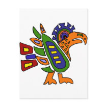 AP- Mexican Style Colourful Eagle Post Cards