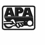 APA Logo - Black embroidered shirts