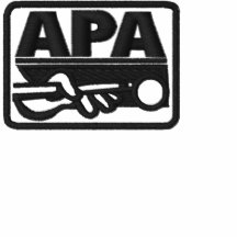 APA Logo - Blue Embroidered Shirt