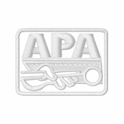 APA Logo - Cream Embroidered Shirt by apaapparel