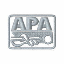 APA Logo - Grey Embroidered Shirt