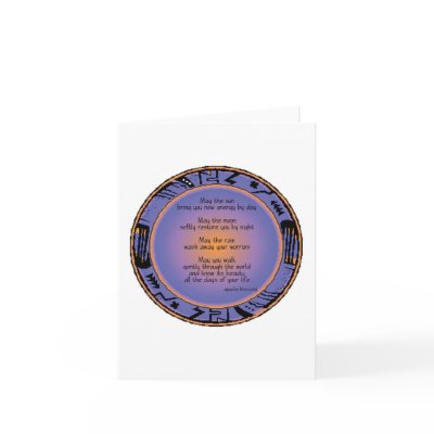 Apache Blessing notecard by m_dillingham