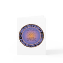 Apache Blessing notecard