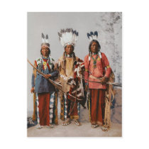 Apache Chiefs Garfield Ouche Te Foya 1899 Post Card