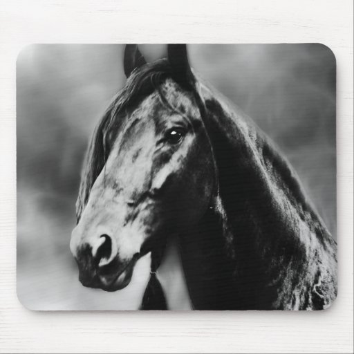Apache horses mouse pad