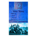 APACHES AND GERONIMO DRIVING A MOTOR CAR BUSINESS CARDS