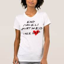 Apartheid d'Israélien d'extrémité T-shirt