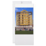 apartment building personalized rack card
