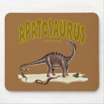 Apatosaurus (brontosaurus) mouse pads